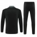 Algeria Mens Black Training Technical Football Tracksuit 2024-25