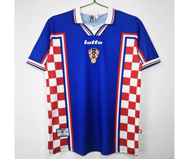Croatia Away Retro Jersey 1998