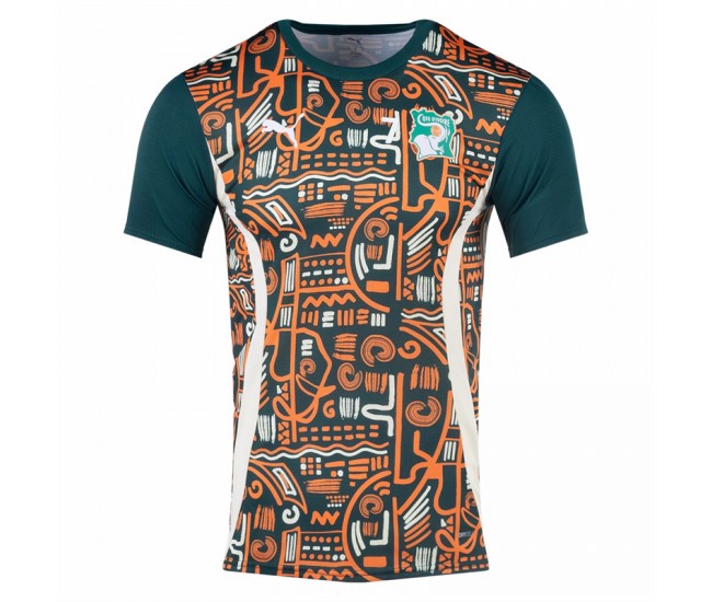 Ivory Coast Mens Pre Match Jersey 24-25