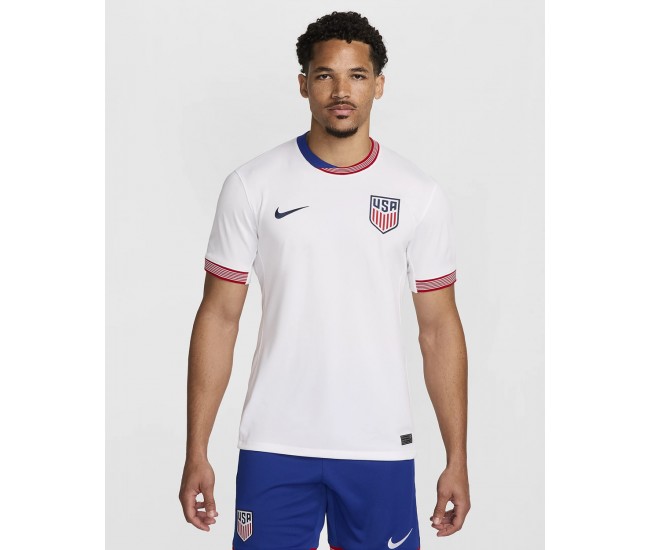 USA Mens Home Authentic Jersey 24-25