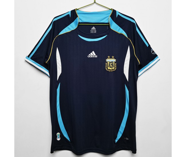 Argentina Away Retro Jersey 2006