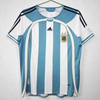 Argentina Home Retro Jersey 2006