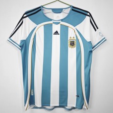 Argentina Home Retro Jersey 2006