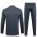 Argentina Mens Gray Training Technical Football Tracksuit 24-25
