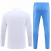Argentina Mens White Training Technical Football Tracksuit 2023-24