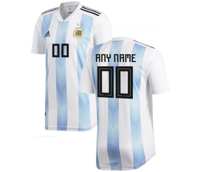 Argentina National Team 2018 Home Custom Jersey