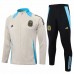 Argentina Mens Beige Training Presentation Football Tracksuit 2024-25