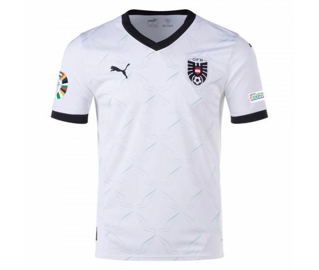 Austria Mens Euro 2024 Away Jersey