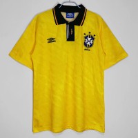 Brazil Home Retro Jersey 1991-1993