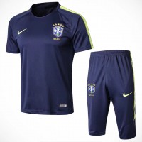 Brazil Technical Training Soccer Short Tracksuit Blue 2018/19