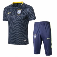 Brazil Technical Training Soccer Short Tracksuit Grey 2018/19