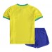 Brazil Home Kids Kit 2022-23