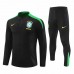 Brazil National Team Mens Black Training Technical Football Tracksuit 2024-25