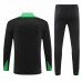 Brazil National Team Mens Black Training Technical Football Tracksuit 2024-25