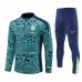 Brazil National Team Mens Blue Training Technical Football Tracksuit 2024-25