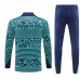 Brazil National Team Mens Blue Training Technical Football Tracksuit 2024-25