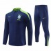 Brazil National Team Mens Navy Training Technical Football Tracksuit 2023-24