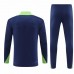 Brazil National Team Mens Navy Training Technical Football Tracksuit 2023-24