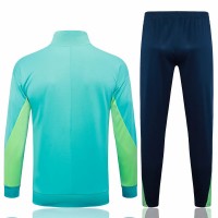 Brazil National Team Mens Green Training Presentation Football Tracksuit 2024-25