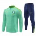 Brazil National Team Mens Green Training Technical Football Tracksuit 2023-24