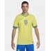 Brazil Mens Home Authentic Jersey 24-25