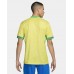 Brazil Mens Home Authentic Jersey 24-25