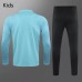 Brazil Technical Training Soccer Tracksuit Blue Kids 2021 2022