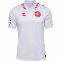 Denmark Mens Euro 2024 Away Jersey