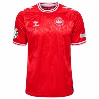 Denmark Mens Euro 2024 Home Jersey