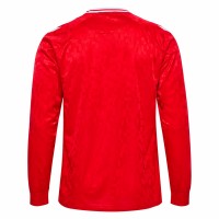 Denmark Mens Home Long Sleeve Jersey 24-25
