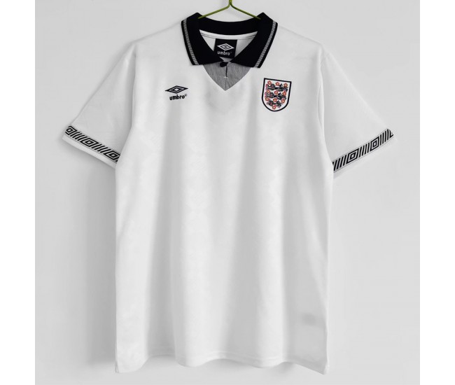England Home Retro Jersey 1990 