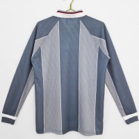 England Long Sleeve Away Retro Jersey 1996 