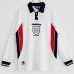 England Long Sleeve Home Retro Jersey 1998 