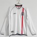 England Long Sleeve Home Retro Jersey 2002 
