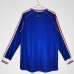 France Long Sleeve Home Retro Jersey 1998