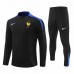 France National Team Mens Black Training Technical Football Tracksuit 2024-25