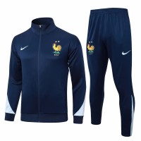 France National Team Mens Navy Training Presentation Football Tracksuit 2024-25