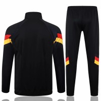 Germany Mens Black Training Presentation Football Tracksuit 2024-25