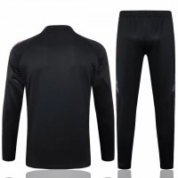 Germany Mens Black Training Technical Football Tracksuit 2024-25
