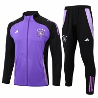 Germany Mens Purple Training Presentation Football Tracksuit 2024-25