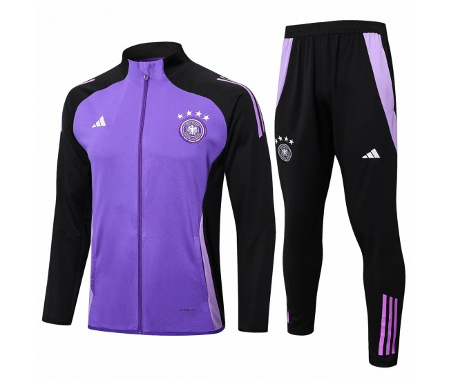 Germany Mens Purple Training Presentation Football Tracksuit 2024-25