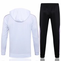 Germany Mens White Training Hooded Technical Football Tracksuit 2024-25
