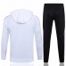Germany Mens White Training Hooded Technical Football Tracksuit 2024-25