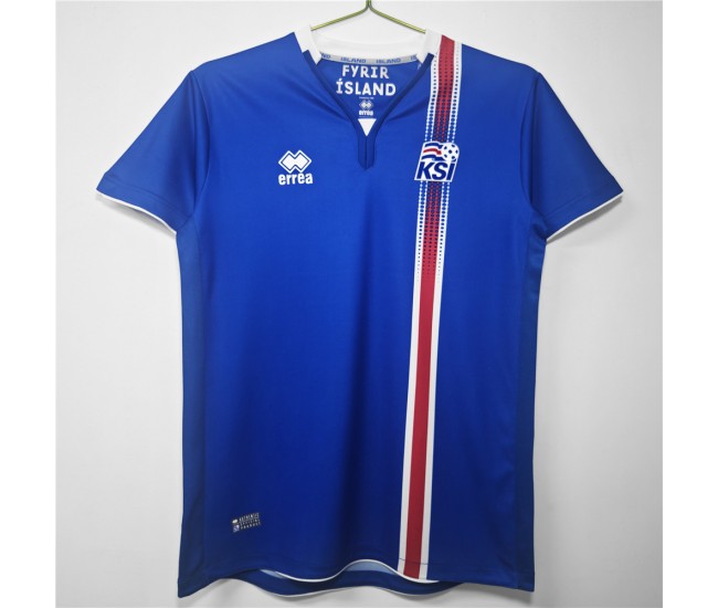 Iceland Home Retro Jersey 2016-2017