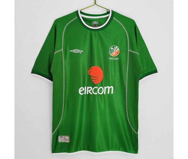 Ireland Home Retro Jersey 2002