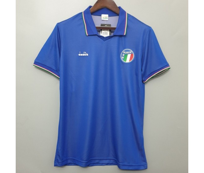 Italy Home Retro Jersey 1990