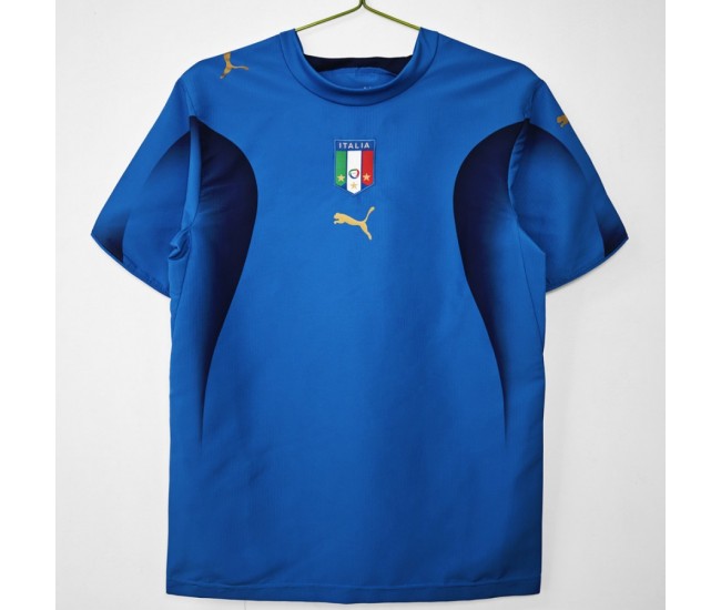 Italy Home Retro Jersey 2006