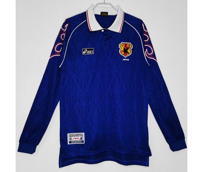 Japan Long Sleeve Home Retro Jersey 1998