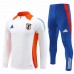 Japan Mens White Training Technical Football Tracksuit 2024-25