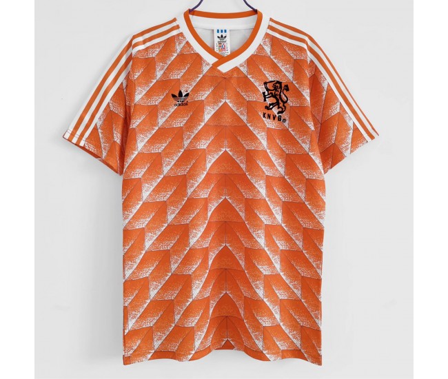 Netherlands National Team Home Retro Jersey 1988